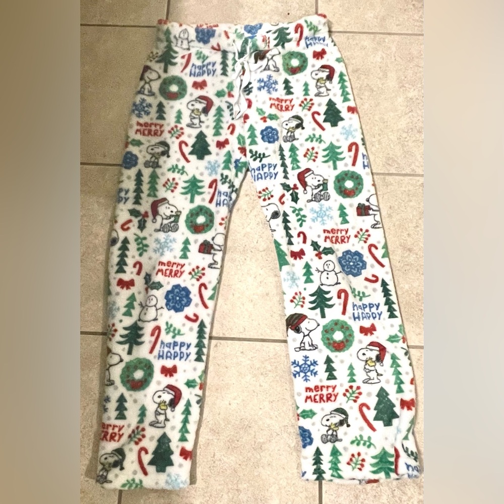 Cute Christmas Snoopy pjs pants